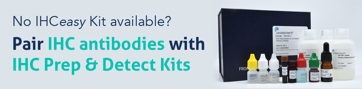 Proteintech IHC prep and detect kits banner