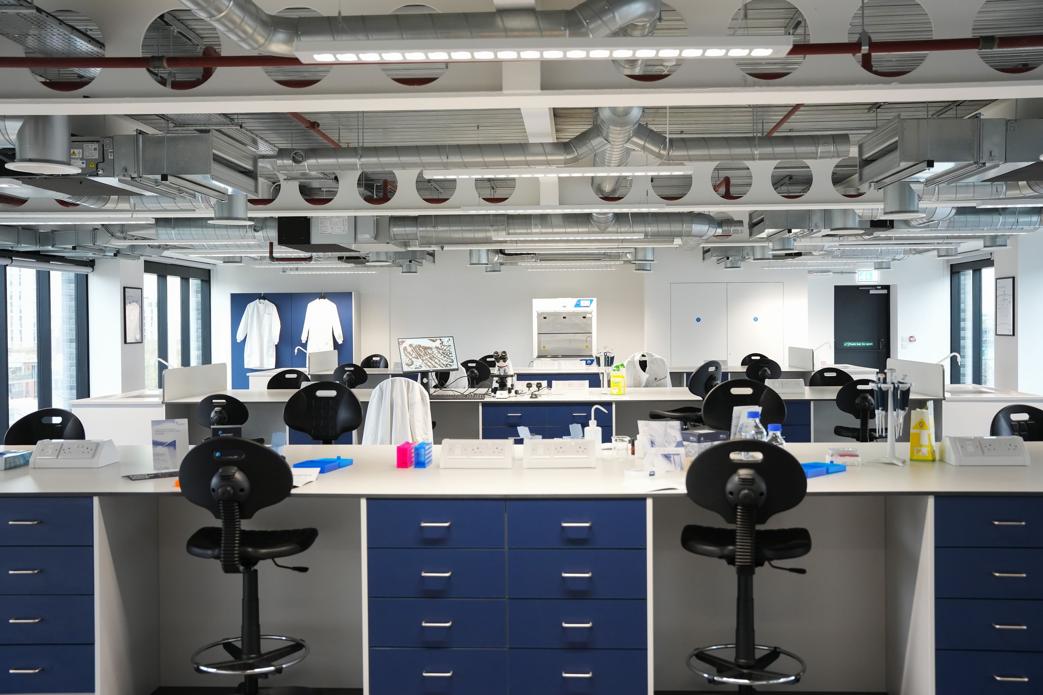 Training lab in Proteintech Manchester office