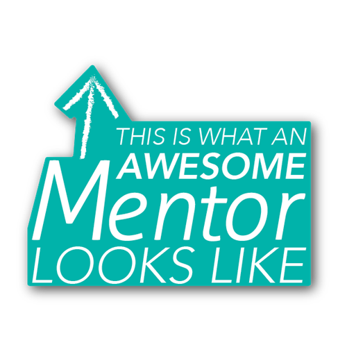 Mentor sticker