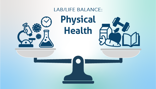 thumbnail image for lab-life balance video (physhical health)