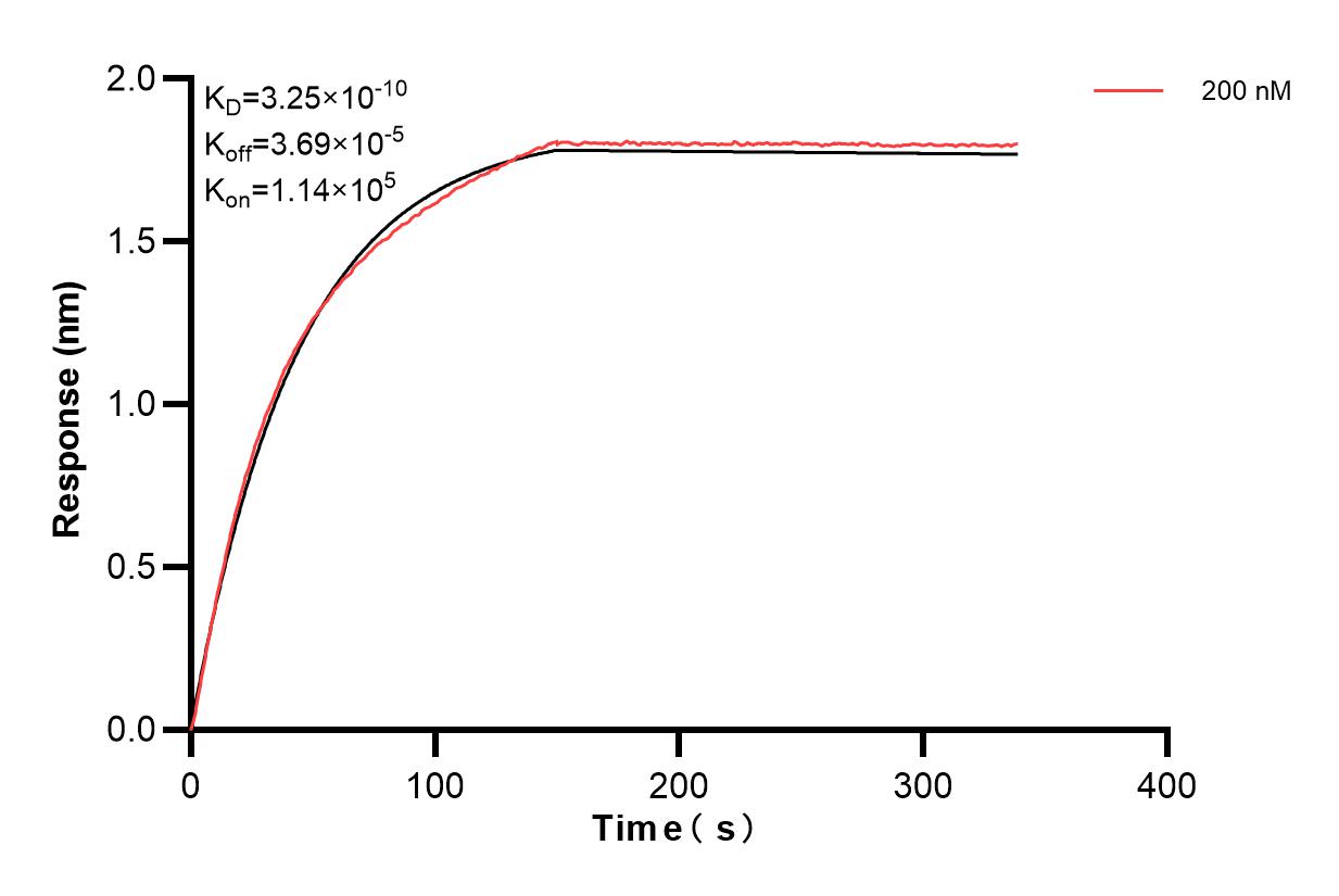 Affinity and Kinetic Characterization of 83390-2-PBS