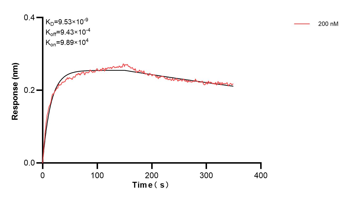 Affinity and Kinetic Characterization of 83448-1-PBS