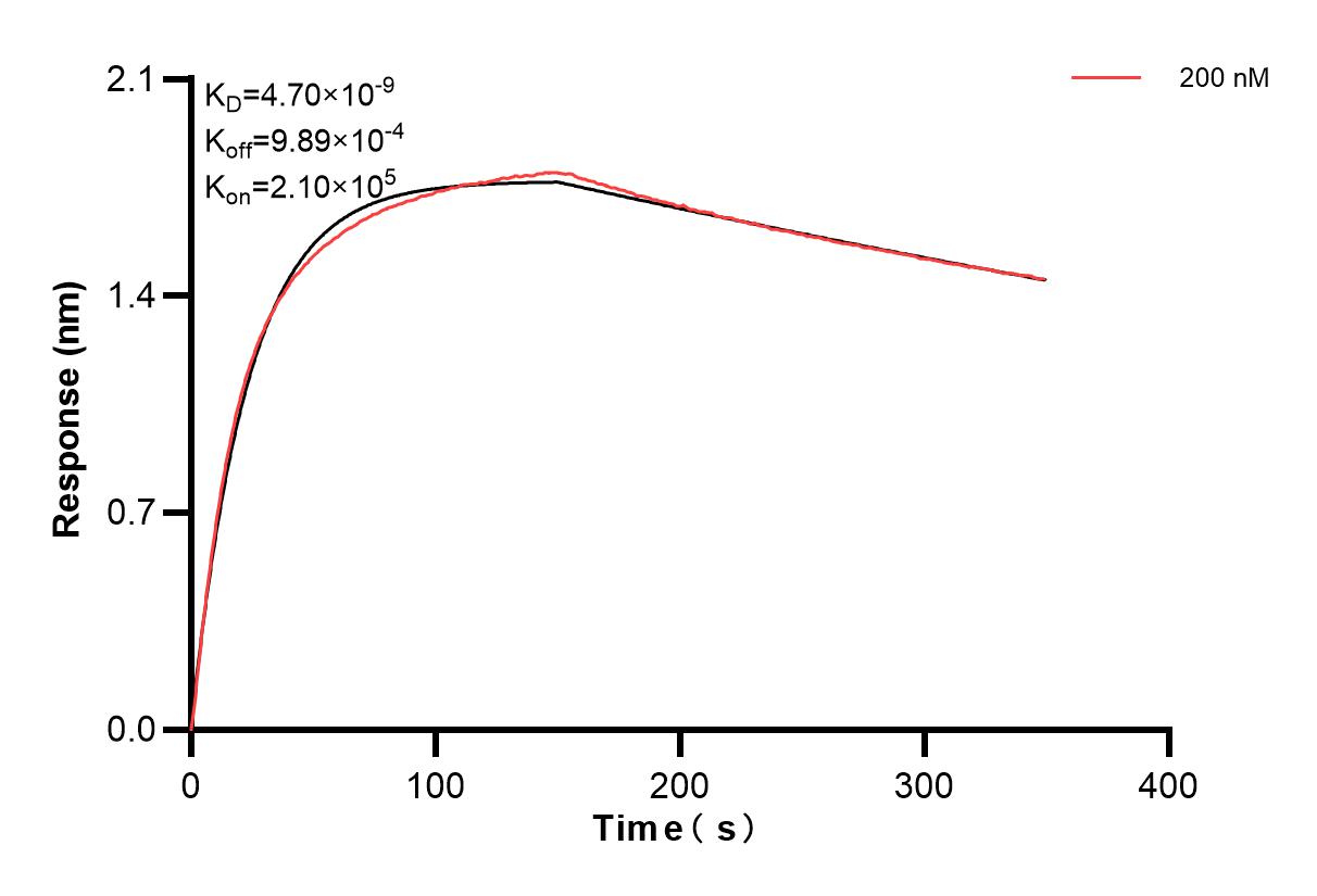 Affinity and Kinetic Characterization of 83701-2-PBS