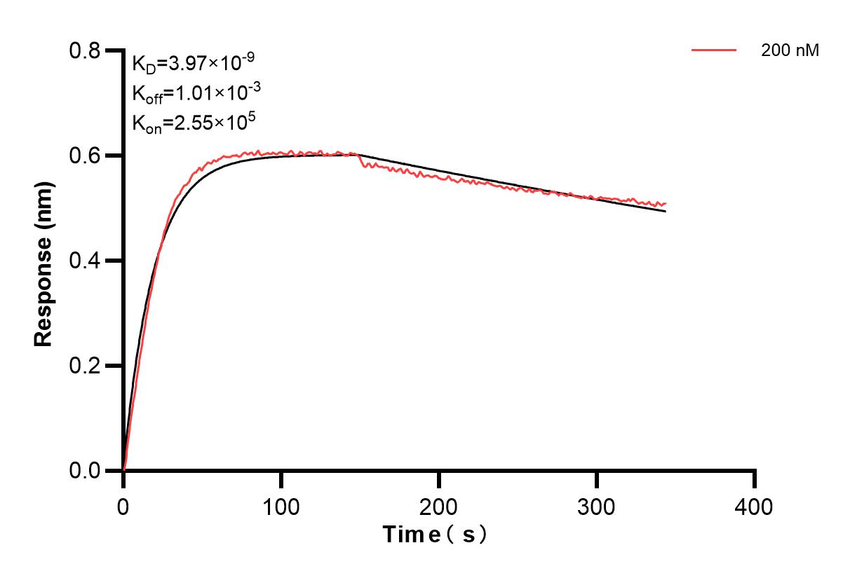 Affinity and Kinetic Characterization of 83729-4-PBS