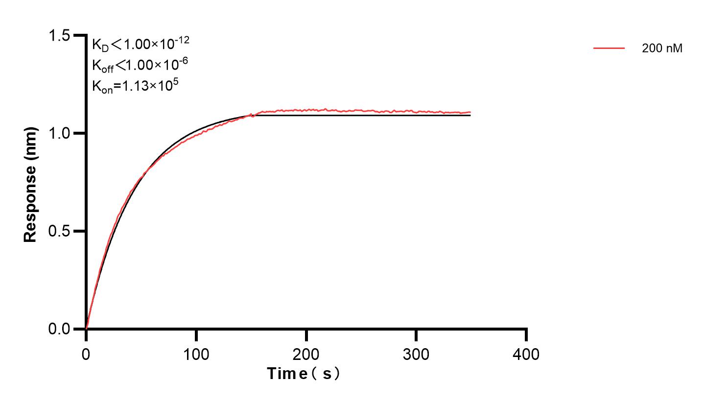 Affinity and Kinetic Characterization of 83788-3-PBS