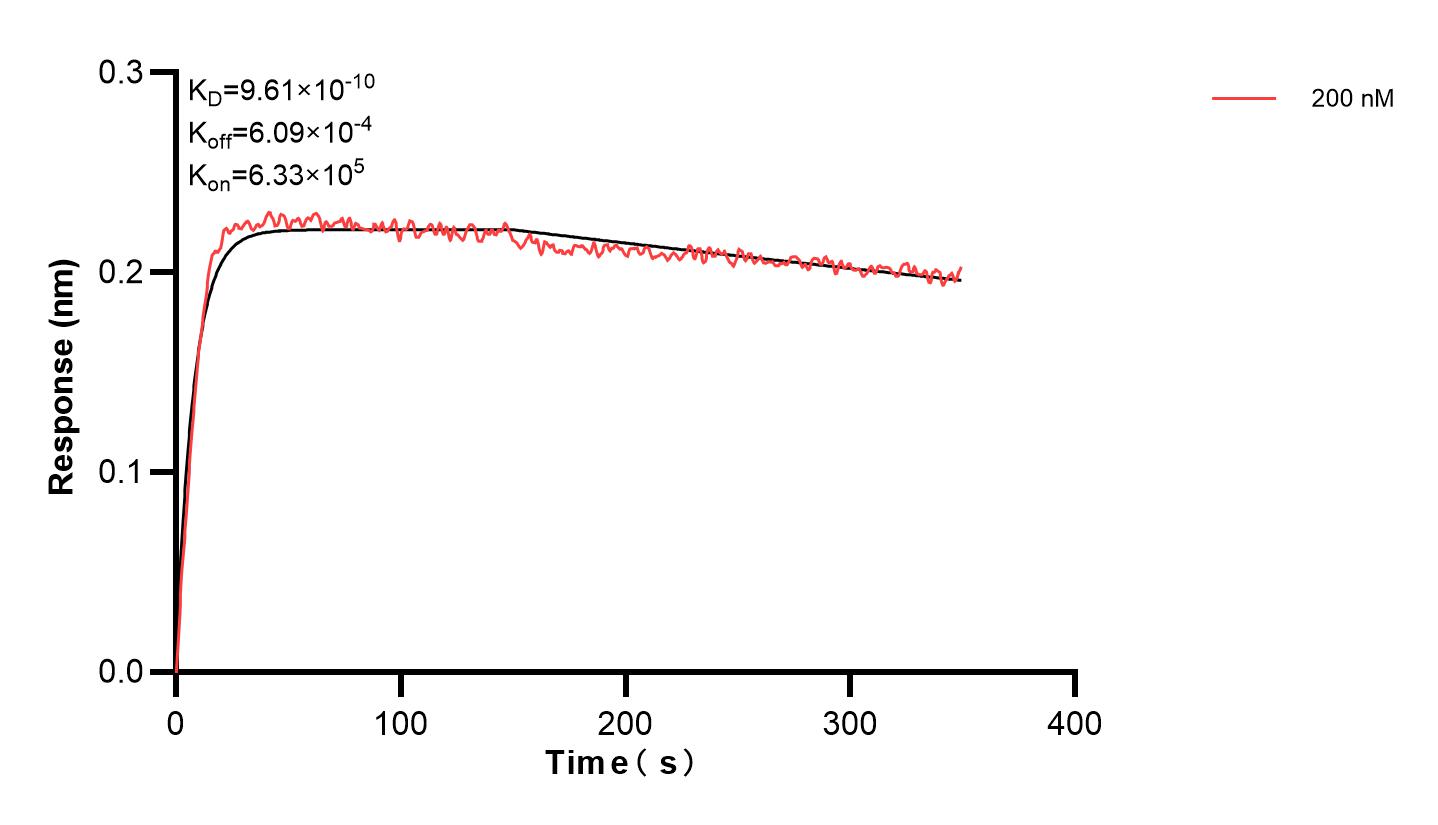 Affinity and Kinetic Characterization of 83903-3-PBS