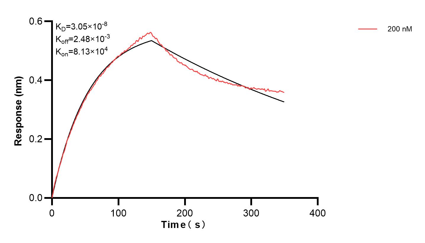 Affinity and Kinetic Characterization of 84013-2-PBS