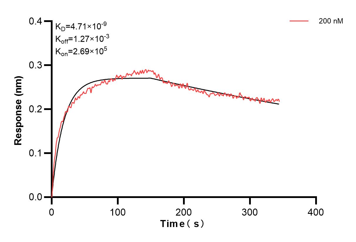 Affinity and Kinetic Characterization of 84421-2-PBS