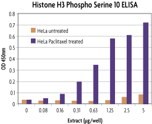 Histone H3 phospho Ser10 ELISA (H3 pSer10).
